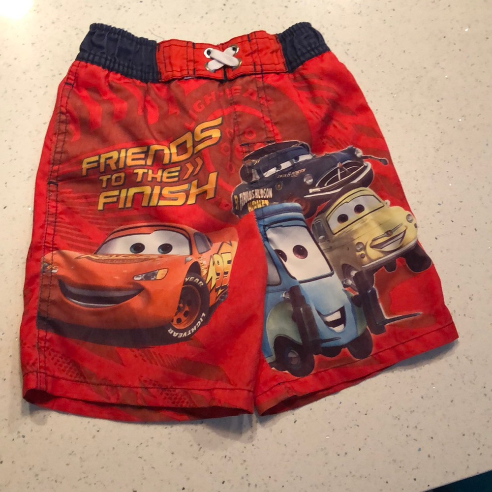 2 pair Toddler boy swim trunks 2T